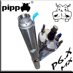 Pompe sommerse Pippohydro X-power P6.X con motori X-Power