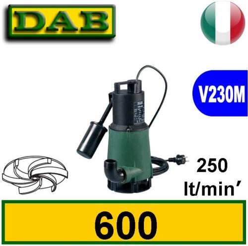 Dab Sommersa per fognature Feka 600 2