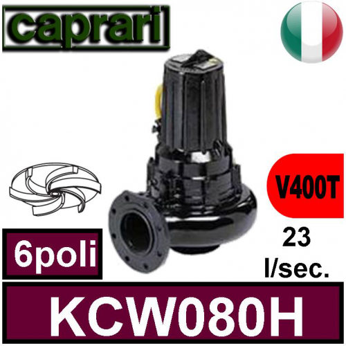 Pos. 01 Caprari Sommersa per fognature KCW080H