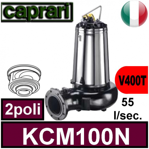 Pos. 02 Caprari Sommersa per fognature KCM100N