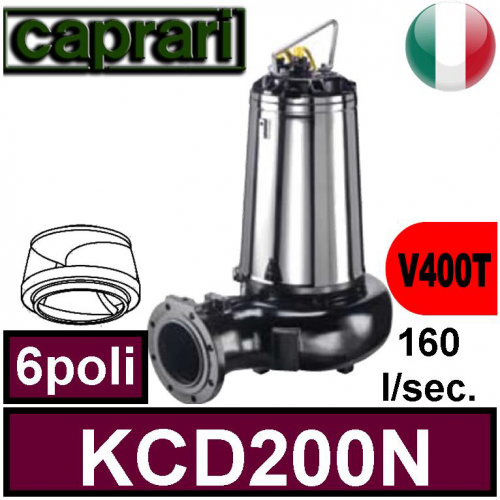 Pos. 05 Caprari Sommersa per fognature KCD200N