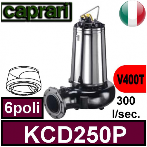 Pos. 07 Caprari Sommersa per fognature KCD250P