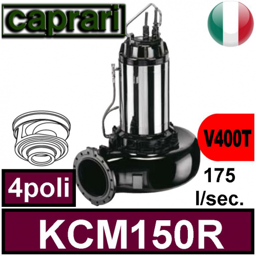 Pos. 01 Caprari Sommersa per fognature KCM150R