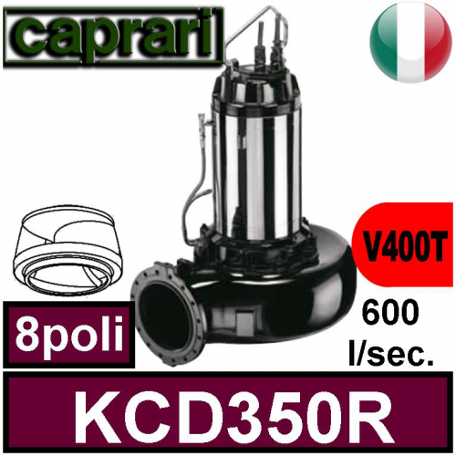 Pos. 06 Caprari Sommersa per fognature KCD350R