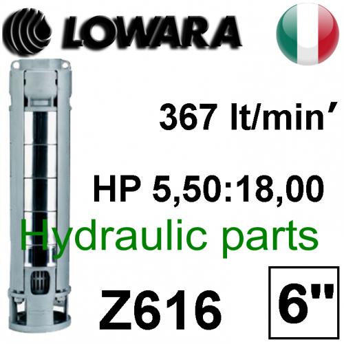 Pos.04 Lowara Z616 (HP5,50:18,00)