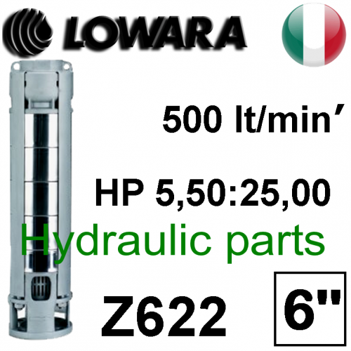 Pos.07 Lowara Z622 (HP5,50:25,00)