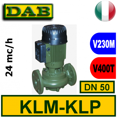 Pompa Circolatore in linea Dab KLM-KLP DN50 2