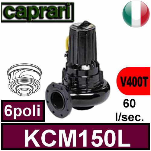Pos. 12 Caprari Sommersa per fognature KCM150L