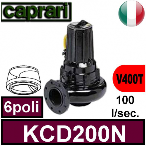 Pos. 14 Caprari Sommersa per fognature KCD200N