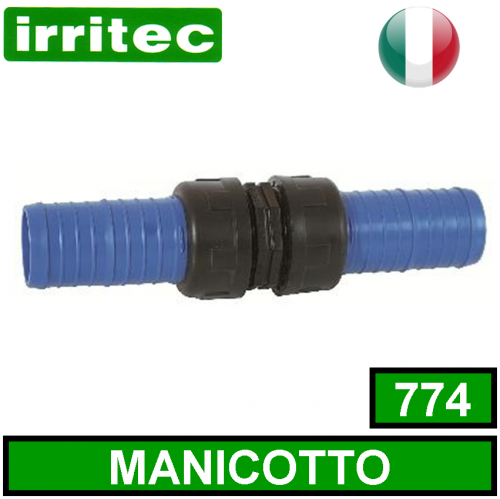 Raccordo art.774 manicotto per Flat hose Irritec