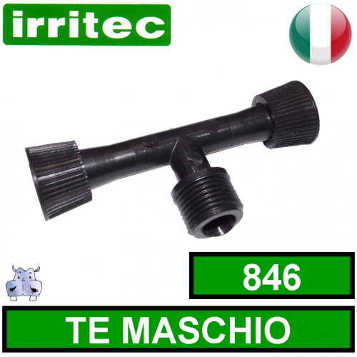Raccordo TE filettato maschio Irritec art.846