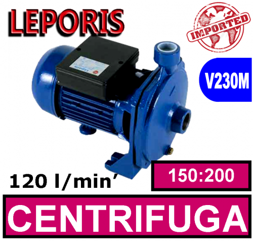 Elettropompa Leporis CENTRIFUGA 150:200 (M)