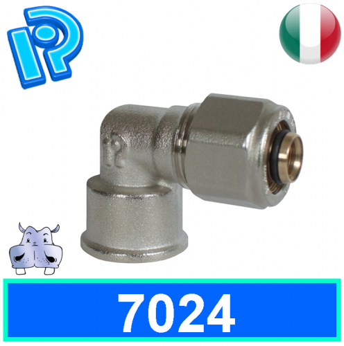 GEBERIT Mepla Raccordo Gomito 90° Femmina Ottone 20X3/4"F - 612.257.00