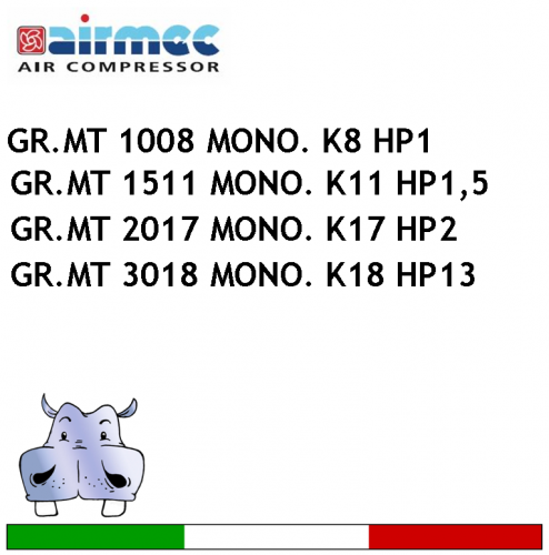 Gruppi Compressori Airmec V230M su base