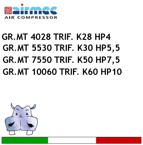 Gruppi Compressori Airmec V400T su base