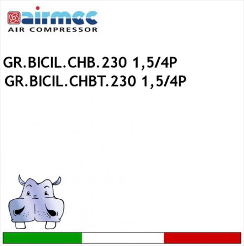 Gruppi Compressori bicilindrici coassiali Airmec 