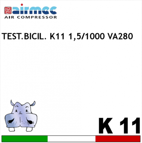 Testata monoblocco Airmec K11