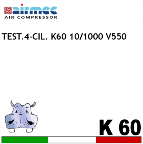 Testata monoblocco Airmec K60