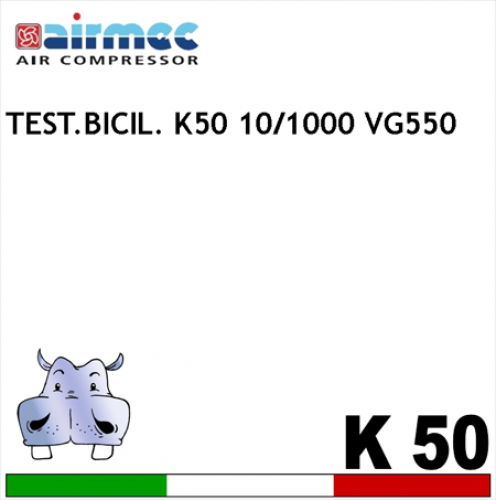 Testata monoblocco Airmec K50