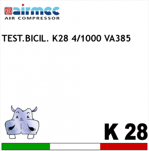 Testata monoblocco Airmec K28