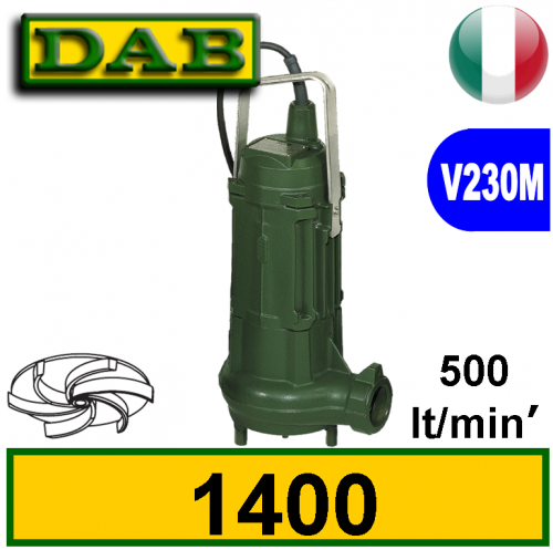 Dab Sommersa per fognature Feka 1400 2