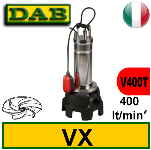 Dab Elettropompa sommersa per fognature Feka VX (V400T) 2