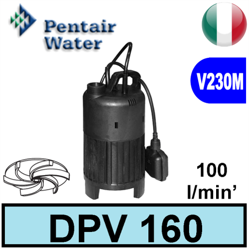 NOCCHI Sommersa per fognature DPV 160 2
