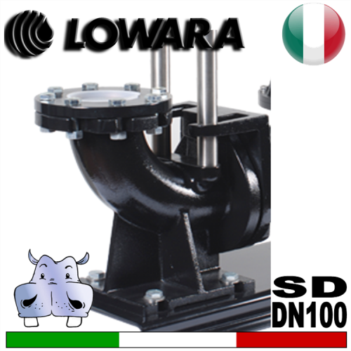 Accoppiamento rapido Lowara per elettropompe DN100