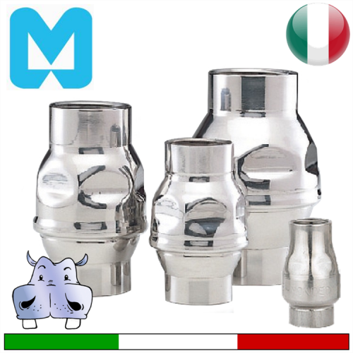 Valvola di ritegno - non ritorno in acciaio inox