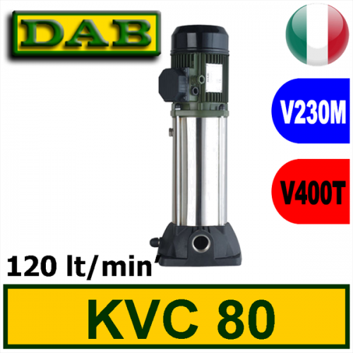 Elettropompe Multistadio Verticali Silenziose Dab KVC80