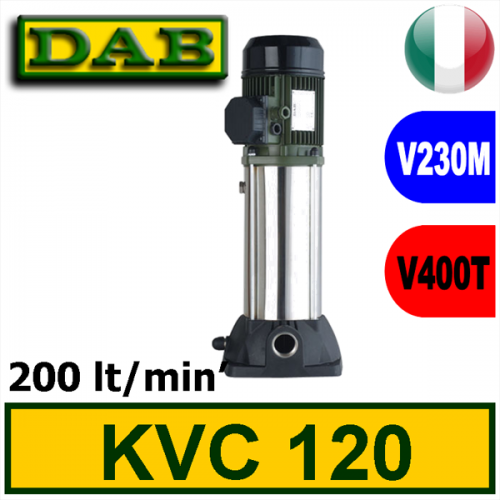 Elettropompe Multistadio Verticali Silenziose Dab KVC120