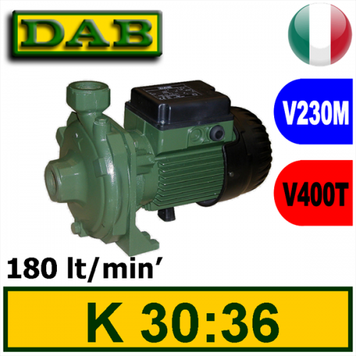 Elettropompe Monogirante Dab K30:36