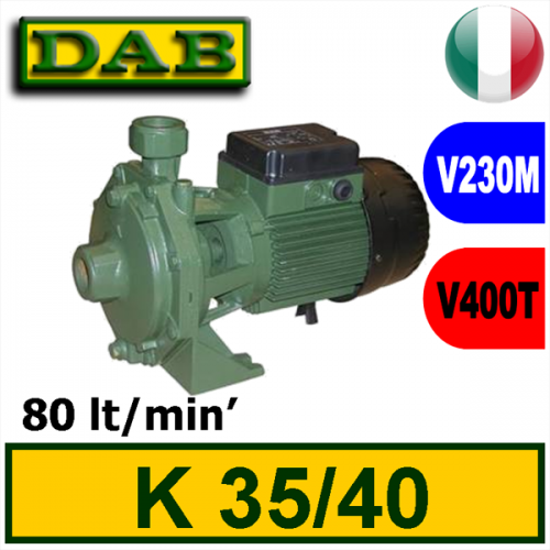 Elettropompe Bigiranti Dab K 35.40
