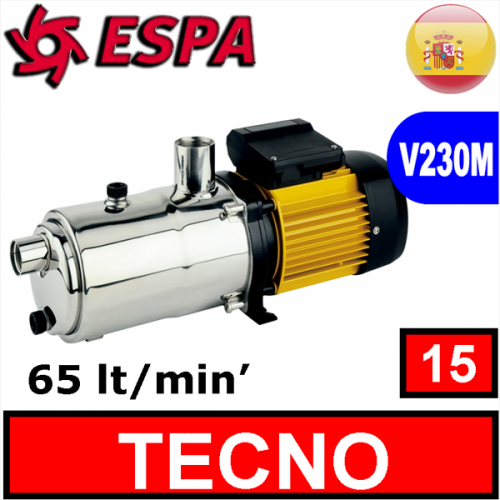Elettropompa multistadio silenziosa Espa Tecno 15