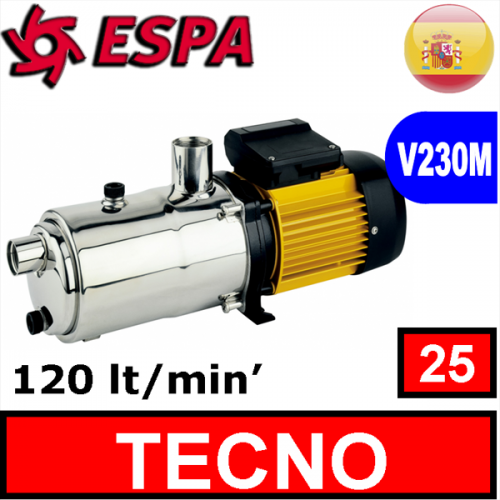 Elettropompa multistadio silenziosa Espa Tecno 25