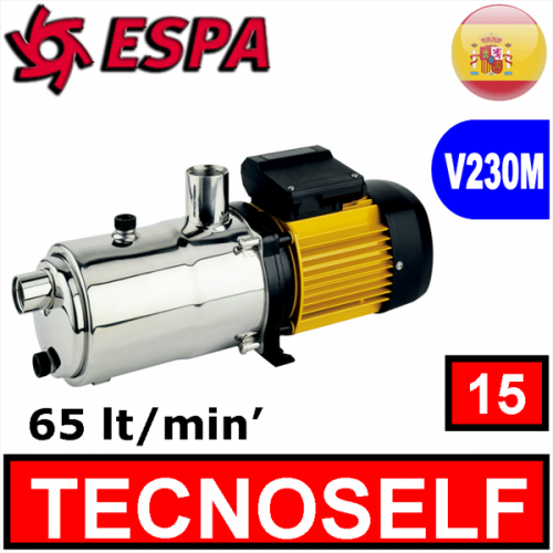 Elettropompa multistadio autoadescante Espa Tecnoself 15