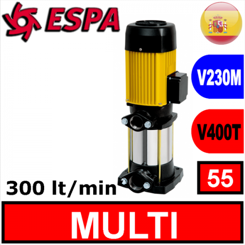 Elettropompa multistadio verticale Espa Multi 55