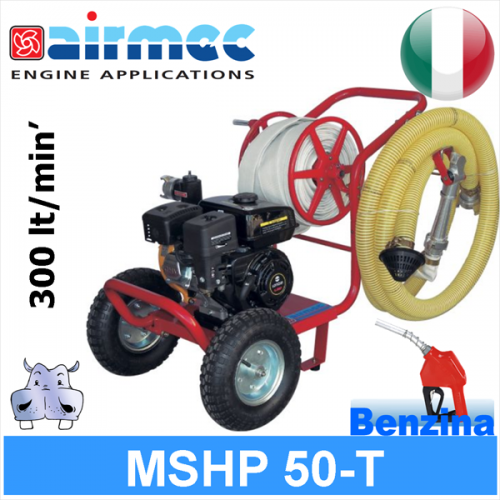 Airmec motopompa a benzina MSHP 50 TROLLEY
