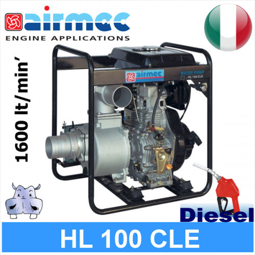 Airmec motopompa Diesel HL 100 CLE