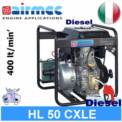 Airmec motopompa Diesel HL 50 CXLE