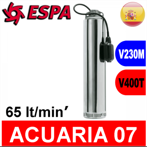 Espa elettropompa sommersa monoblocco ACUARIA 07N