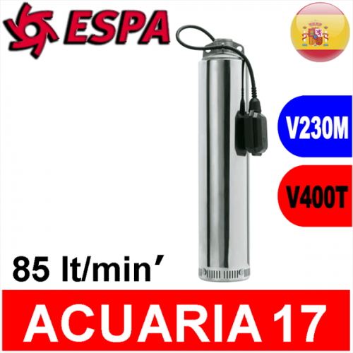 Espa elettropompa sommersa monoblocco ACUARIA 17