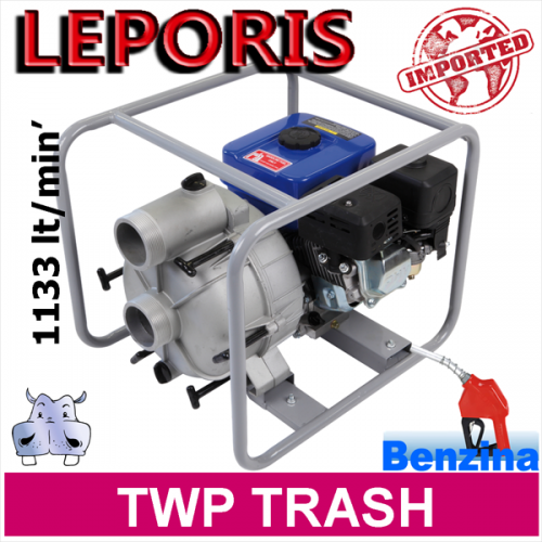 Leporis motopompa a benzina TWP TRASH