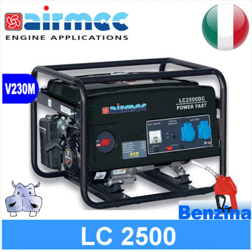 Generatore Gruppo Elettrogeno a benzina LC2500DC 2KW 2000W