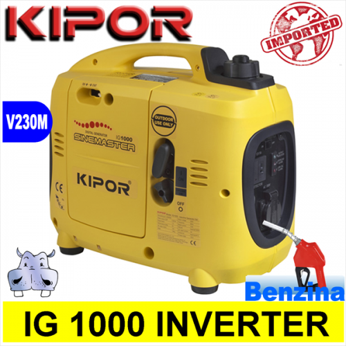 Generatore Gruppo Elettrogeno inverter a benzina, Kipor IG 1000 0,72KW 720W