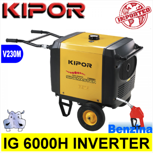 Generatore di corrente Gruppo Elettrogeno inverter a benzina IG 6000 4,8KW 4800W