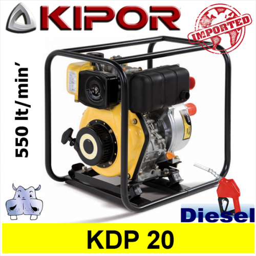 Kipor motopompa diesel KDP 20