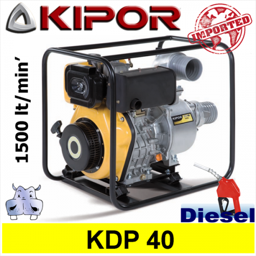 Kipor motopompa diesel KDP 40