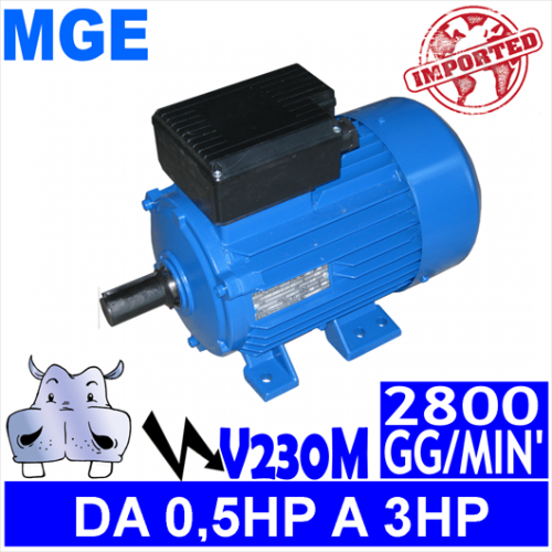 MGE - Motori elettrici V230M 2 POLI 2800 GG.MIN Forma B3