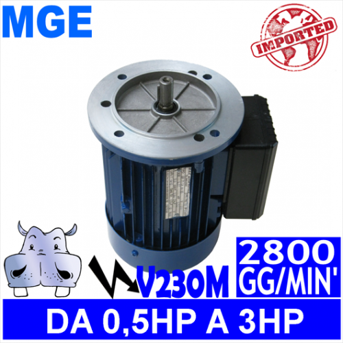 MGE - Motori elettrici V230M 2 POLI 2800 GG.MIN Forma B5
